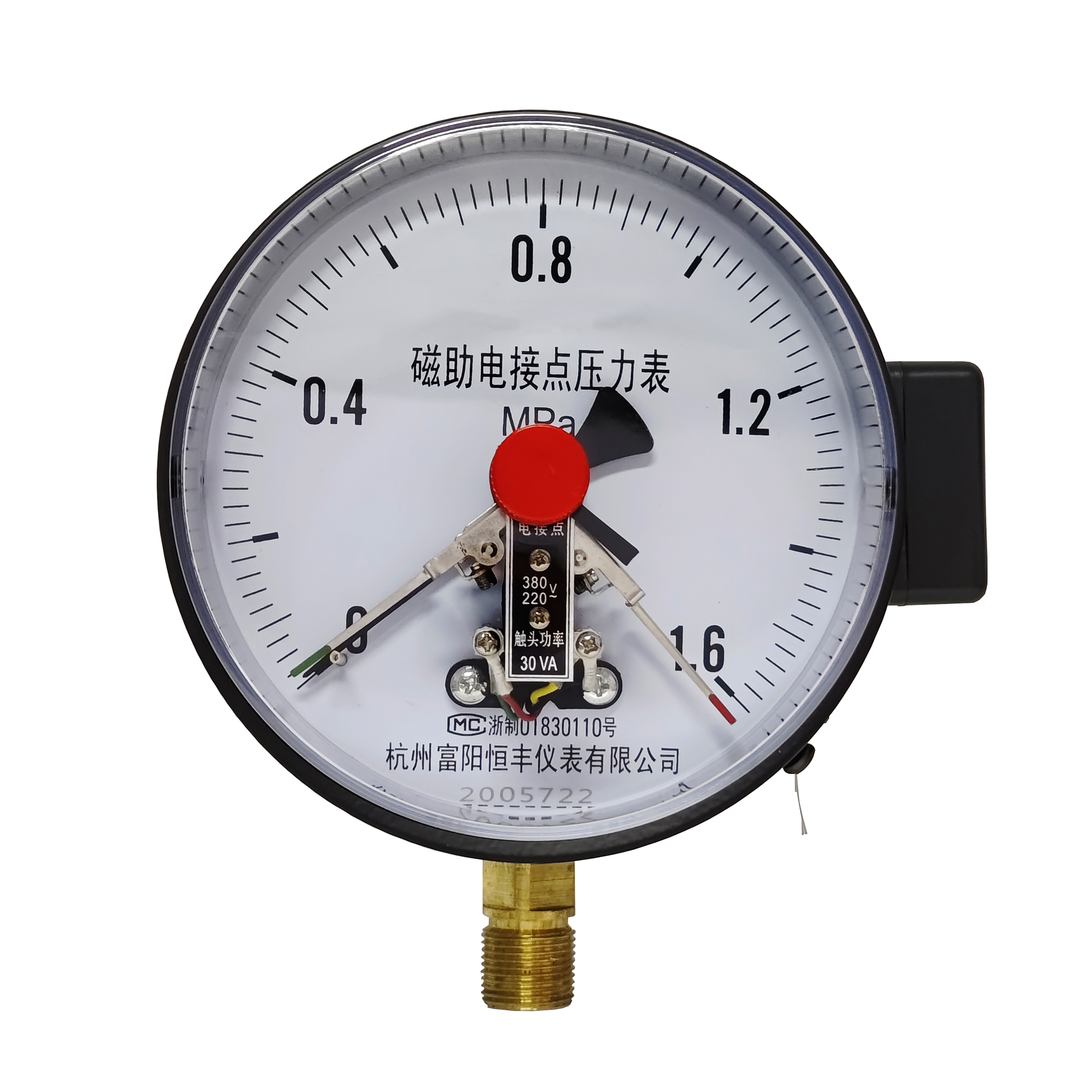 YXC150 Magneto Electric Contact Pressure Gauge