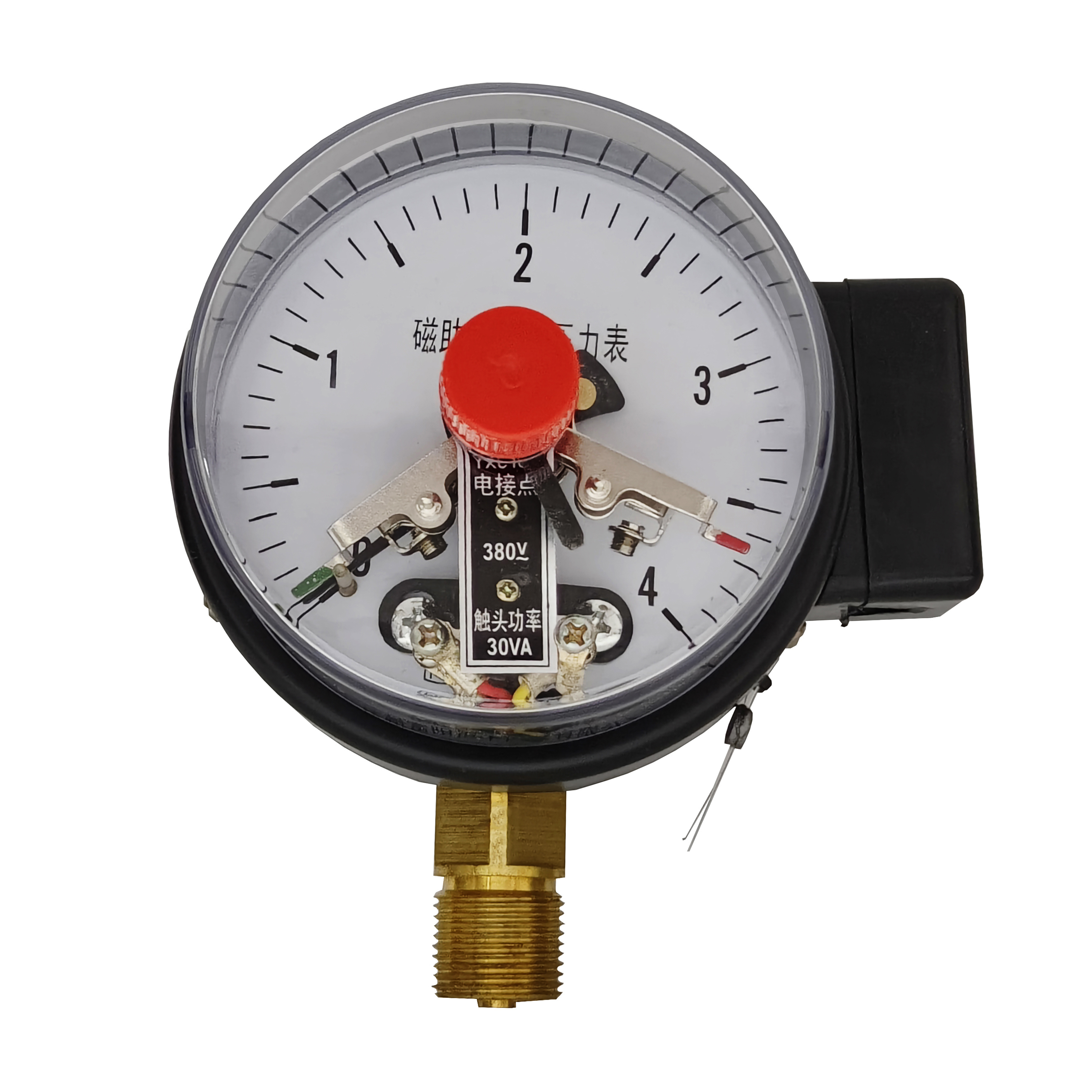 YXC100 Magneto Electric Contact Pressure Gauge
